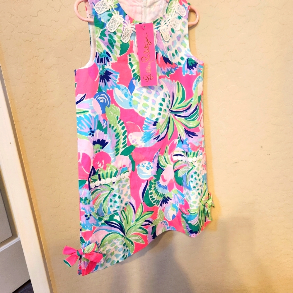 Lilly pulitzer girls shift dress
